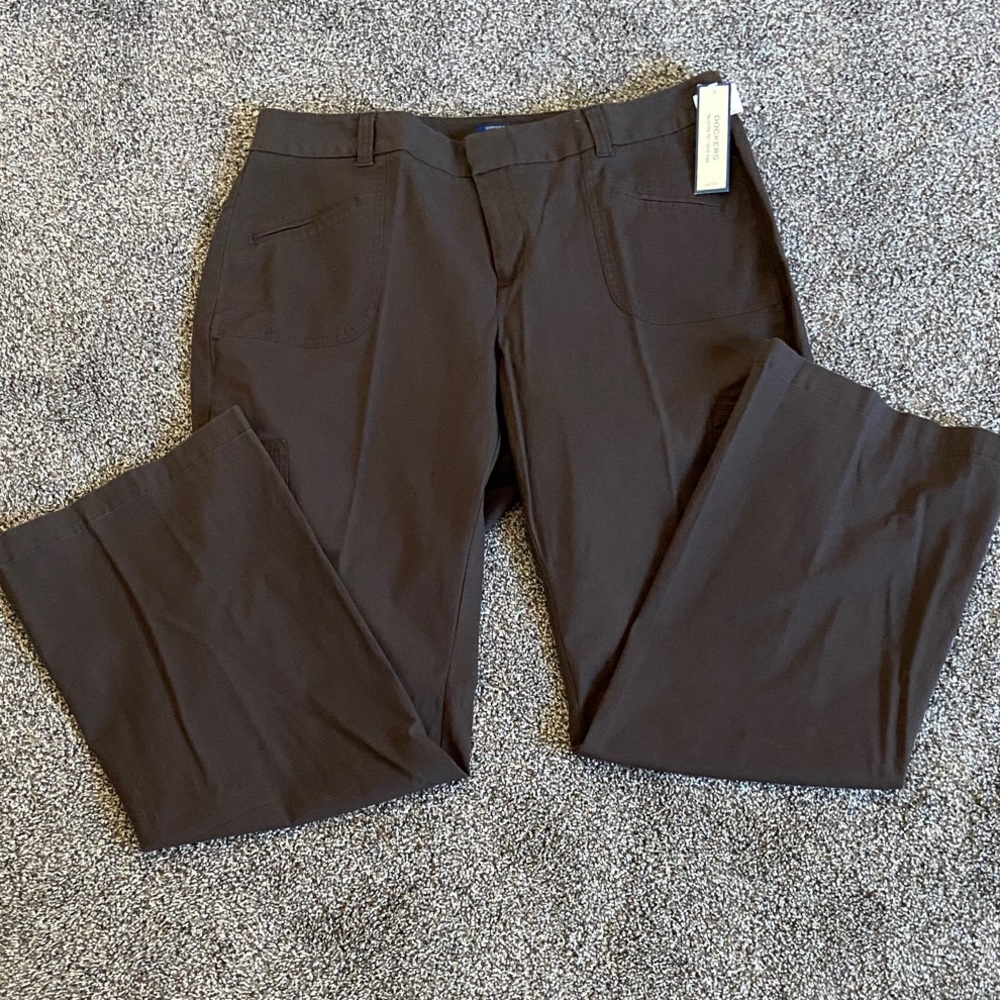 Dockers Dark Brown Pants for Women